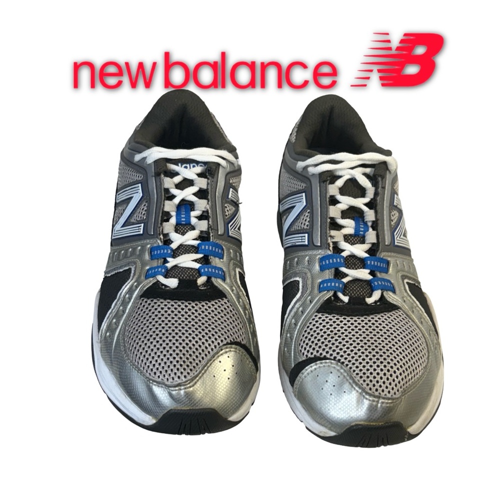NEW*  New Balance 1211 Sz 8 2E Wide Men's Blue Gray Running Performance Shoes